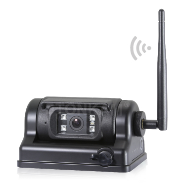 1080P vehicle wireless camera with built-in rechargeable battery and magnet base