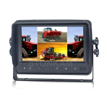 7-inch HD Quad-view Touchscreen Vehicle Monitoring Display