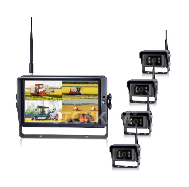 10.1'' HD Quad-view Monitoring System