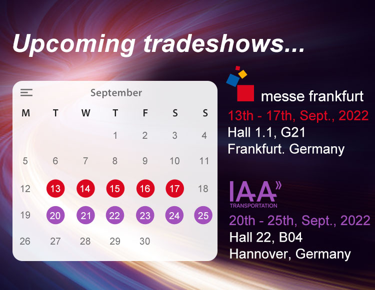 Exhibition in September | AMF Auto Show & IAA Commercial Vehicle Show