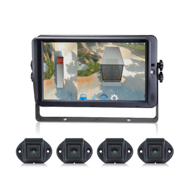 10.1 inch Trucks/Buses/Large Vehicles 360° Mobile Panoramic Image Monitor All-in-one System