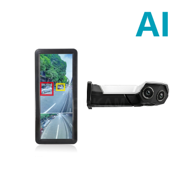 12.3 inch HD Dual Screen  Electronic Mirror System for Trucks and Buses  Blind Spot  Monitoring