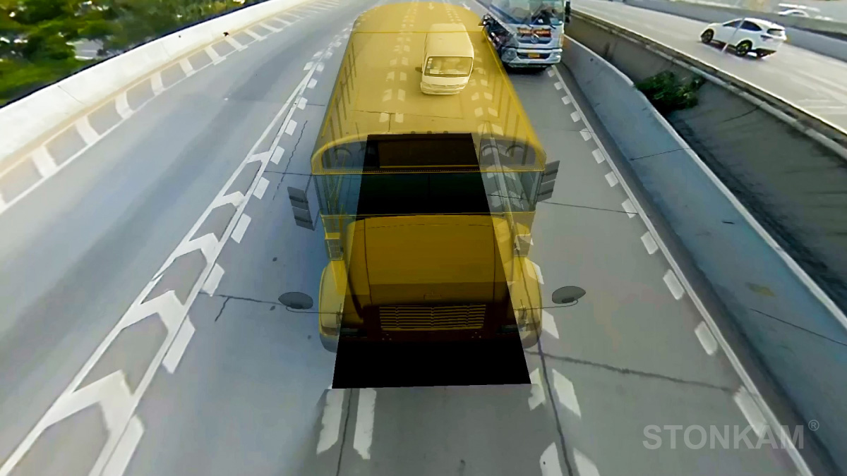 Large Vehicles 360° Panoramic Image