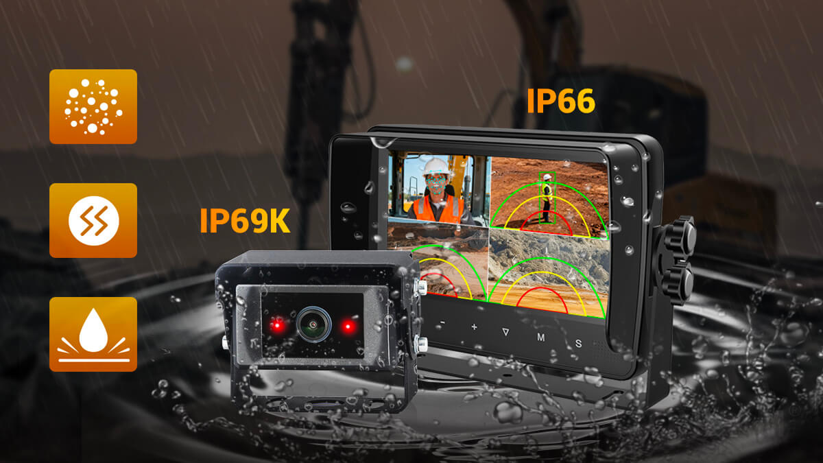 STONKAM 1080P HD Intelligent Pedestrian Detection Camera heavy equipment monitoring system