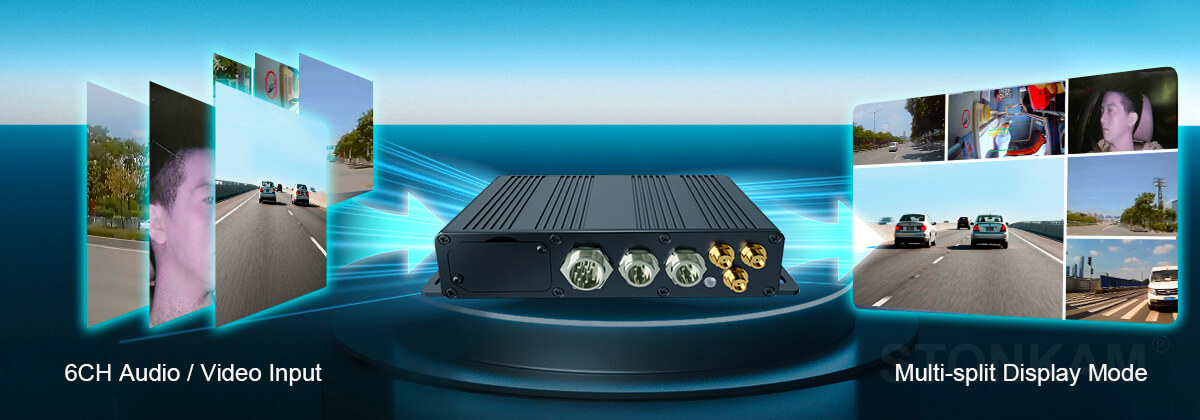 Vehicle-mounted image processor-multiplexer