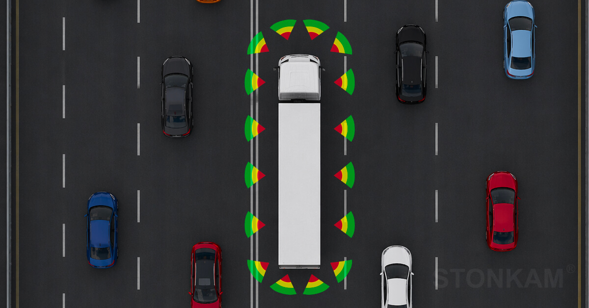 Radar can be integrated with 360° vision system