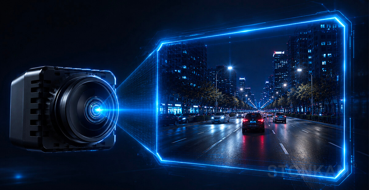 commercial vehicle side-view camera