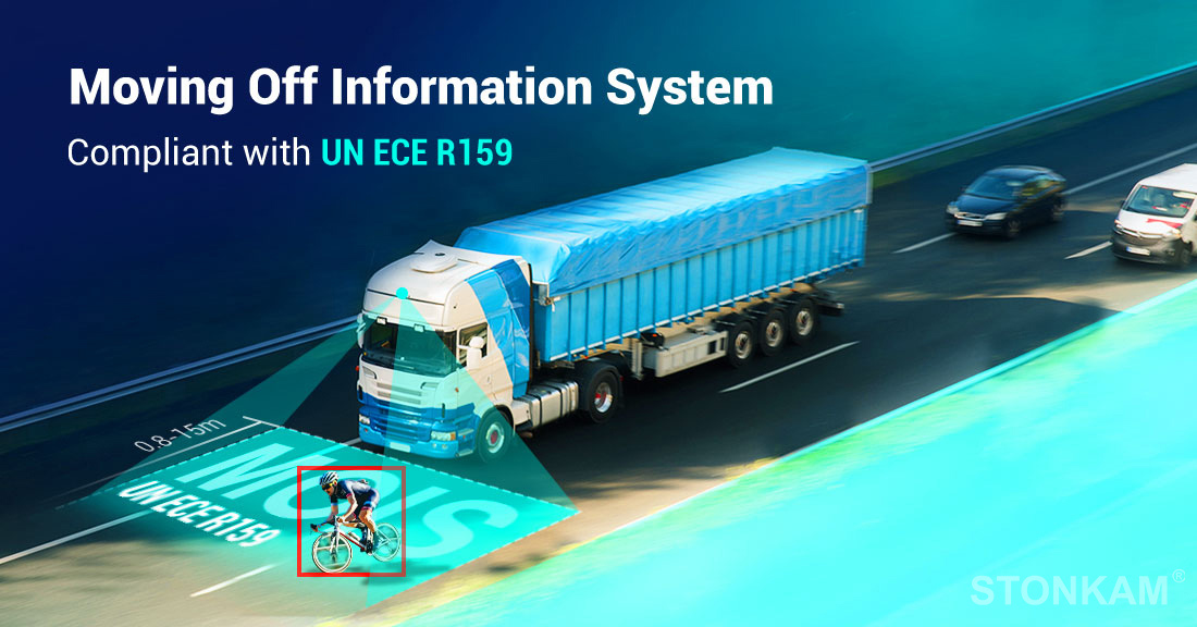 STONKAM Help Reduce Truck Forward Blind Spot collisions and Meet UN ECE R159 Requirements
