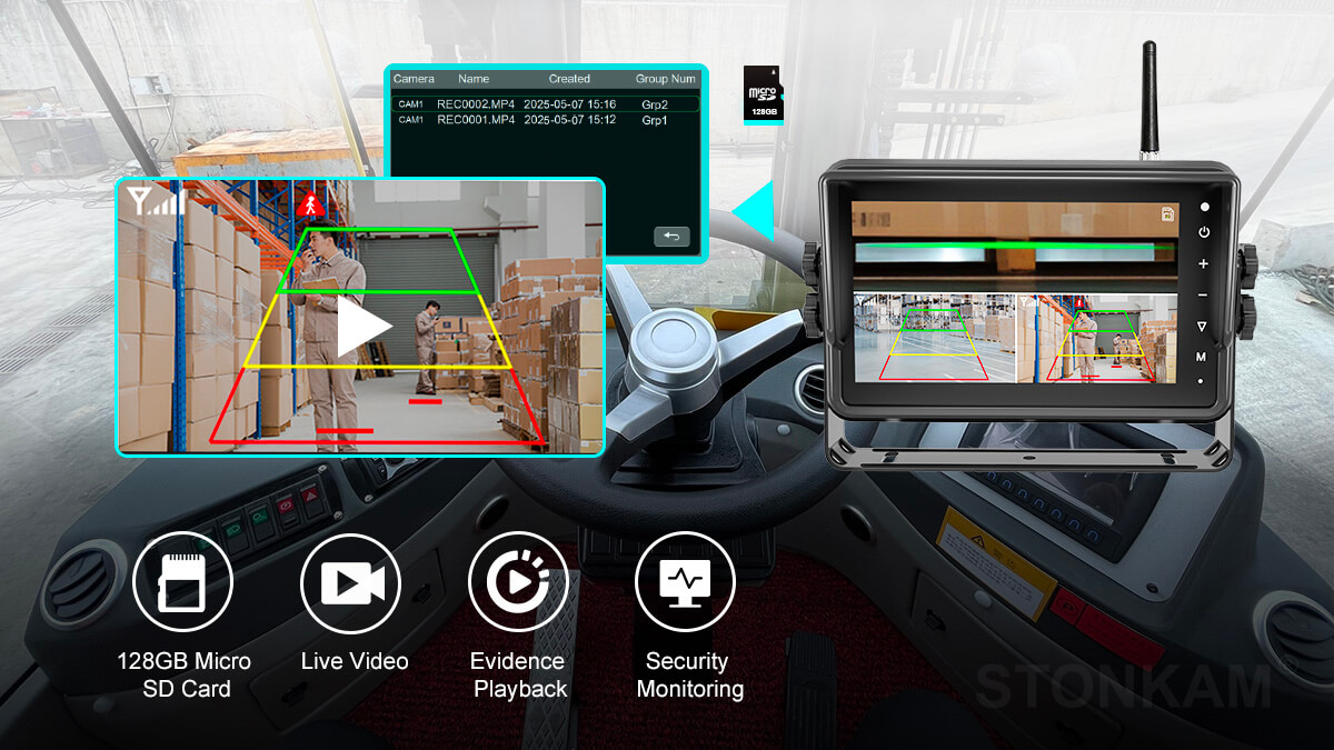 Wireless intelligent vehicle display