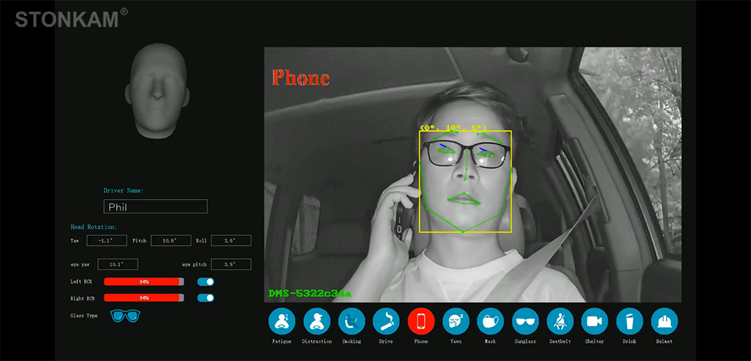 STONKAM Truck Driver Monitoring System