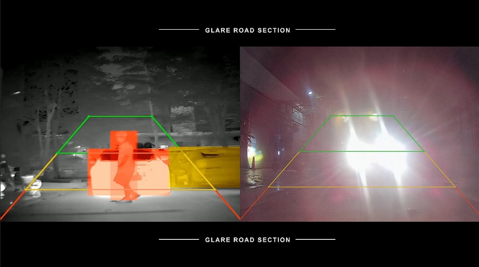 Vehicle Intelligent Infrared Detection System with Dual Spectrum Camera