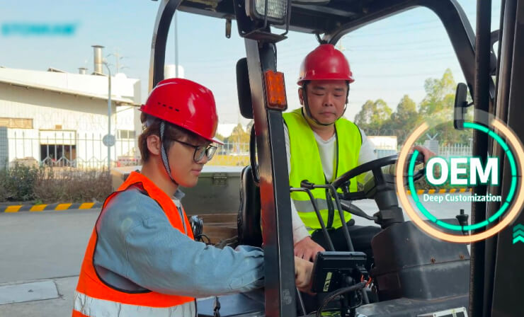 5'' AI Intelligent Vehicle HMI Display with CAN Bus Integration