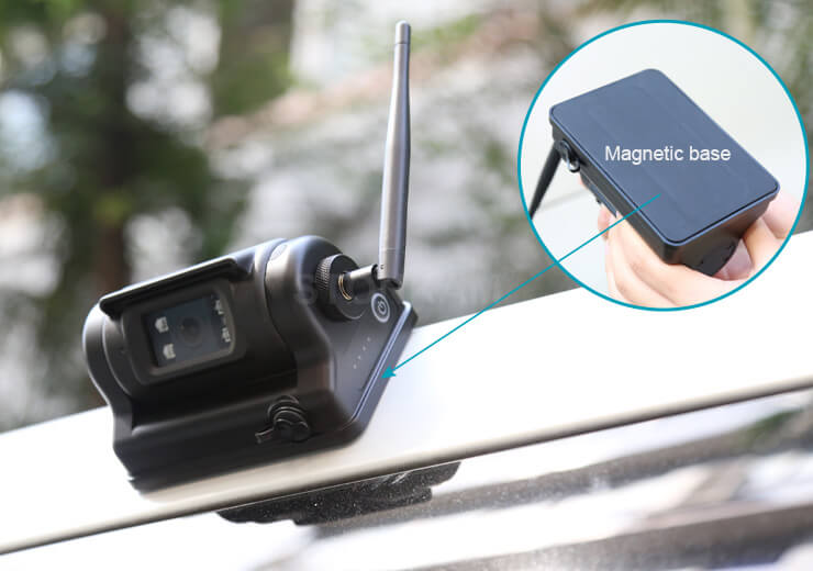Magnetic Mount & Rechargeable Battery