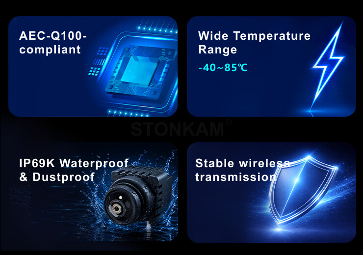 Automotive-grade design, safe and reliable
