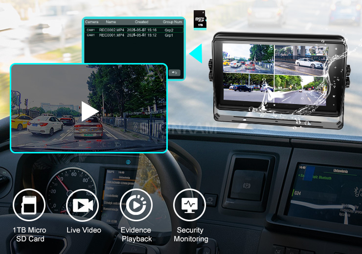 Integrated Recording & Secure Storage