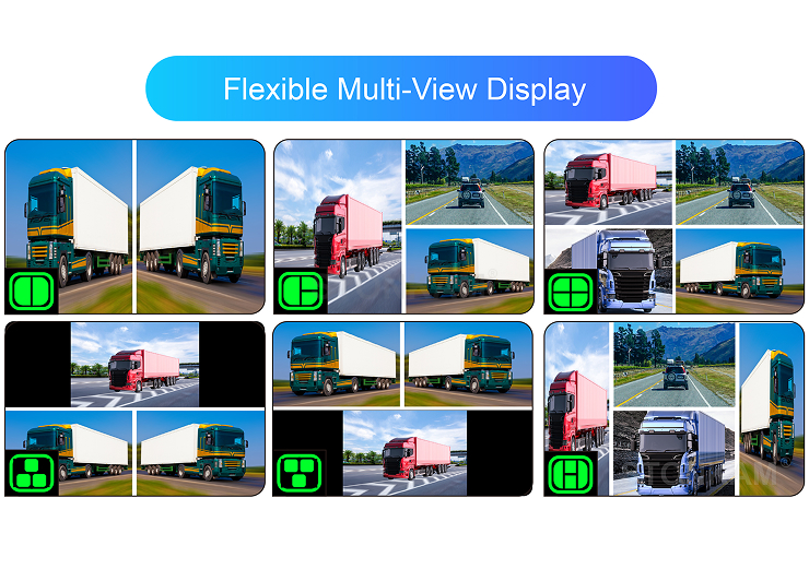 Flexible Multi-View Display