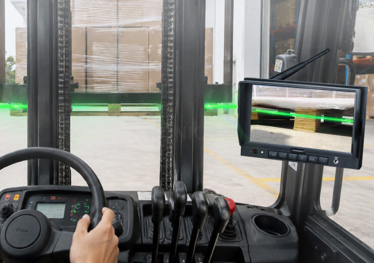 Laser Positioning for Accurate Handling