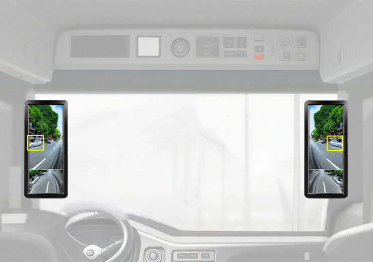 UN ECE R46 Intelligent Electronic Mirror