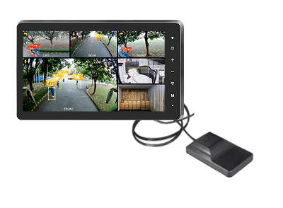 10.1″ 6CH AI Vehicle Recording Monitor
