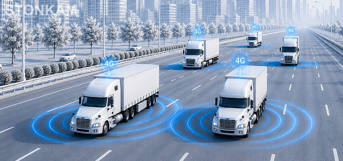 STONKAM Truck AI safety monitoring system